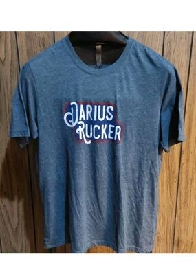 Next Level Apparel Gray Darius Rucker Graphic Tee Medium Hootie